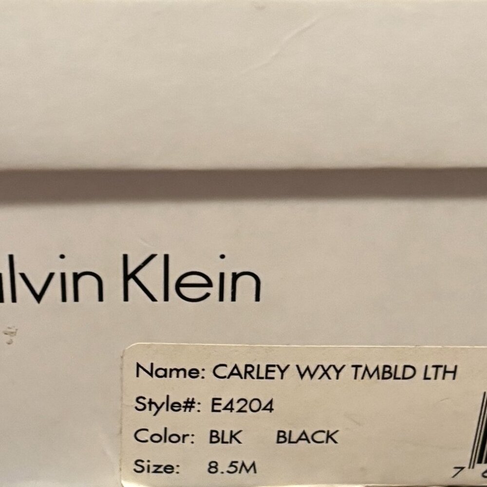 Calvin Klein Back platform heels